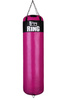 Worek bokserski Super 120 x 35 cm 25 kg różowy