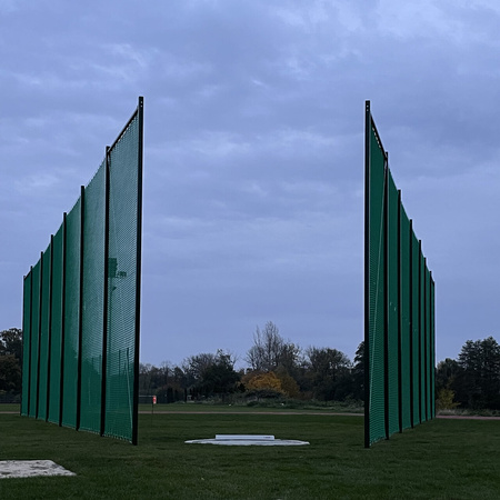 Piłkochwyt 6m stalowy cynkowany lakierowany