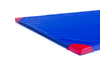 Materac gimnastyczny 200 x 120 x 5 cm PVC T120 + antypoślizgowy niebieski