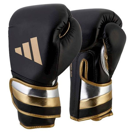 Rękawice bokserskie Adidas Speed 501 czarny/złoty