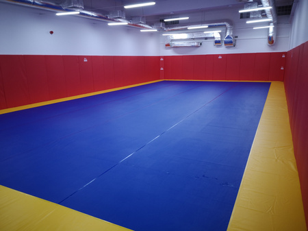 Materac ochronny - Osłony zabezpieczające na ścianę osłona ścienna 200 x 100 x 5 cm