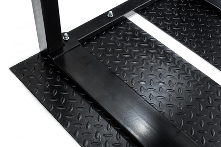 Stół do armwrestlingu składany z blachą skóra syntetyczna