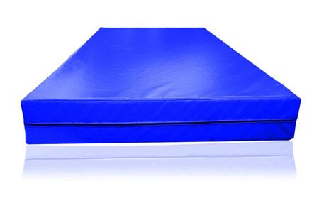 Materac gimnastyczny rehabilitacyjny 200 x 120 x 20 cm T25 Plawil niebieski