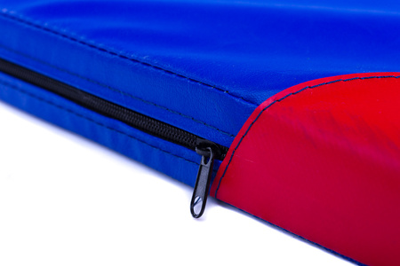 Materac gimnastyczny 200 x 120 x 5 cm PVC T120 + antypoślizgowy niebieski