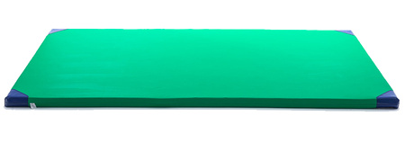 Pokrowiec na materac gimnastyczny 200 x 120 x 10 cm skaj zielony