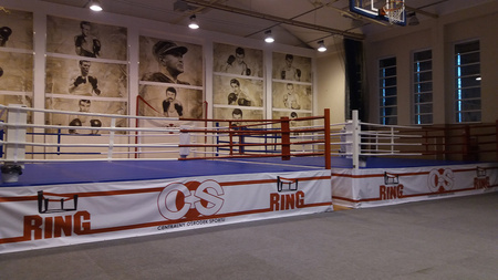 Mata do ringu matowa wytrzymała RING