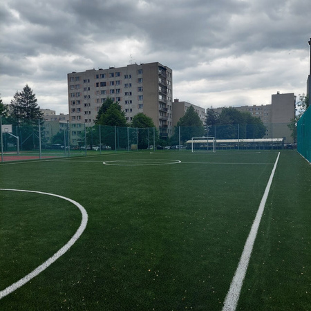 Piłkochwyt 4m stalowy cynkowany