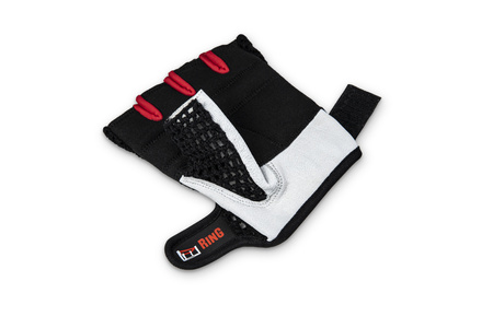 Rękawice treningowe rękawiczki na rower siłownię z siatką Spider