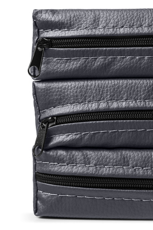 Materac składany 180 x 60 x 5 cm szary