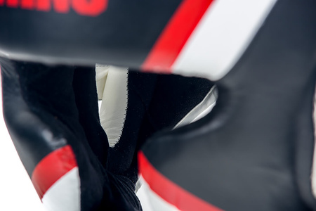 Kask bokserski sparingowy skórzany