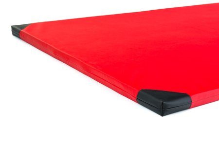 Materac gimnastyczny 200 x 120 x 5 cm skaj R90 czerwony