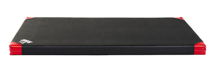 Materac gimnastyczny 200 x 120 x 10 cm PVC R60 czarny