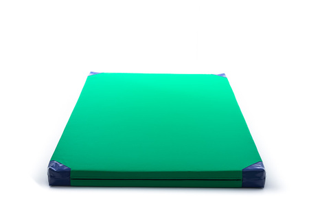 Materac gimnastyczny 200 x 120 x 10 cm skaj R60 zielony