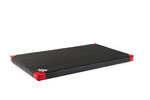 Pokrowiec na materac gimnastyczny 200 x 120 x 10 cm PVC czarny