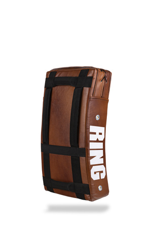 Tarcza profilowana 60 x 30 x 15 cm skóra skórzana brązowa