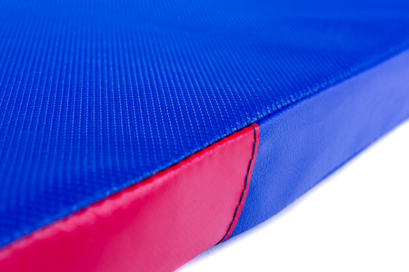 Materac gimnastyczny 200 x 120 x 5 cm PVC T120 + antypoślizgowy niebieski