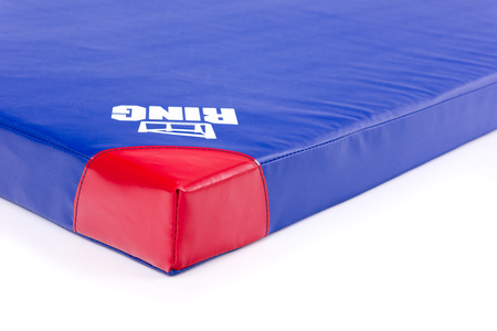 Pokrowiec na materac PVC 200 x 120 x 5 + antypoślizgowy niebieski