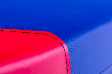 Materac gimnastyczny 200 x 120 x 10 cm skaj R60 niebieski