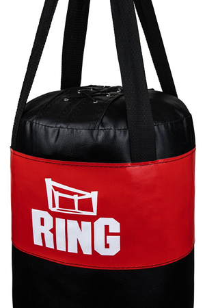 Worek bokserski dziecięcy czarny 80 x 30 cm 10 kg