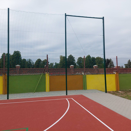 Piłkochwyt 6m stalowy cynkowany lakierowany