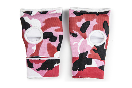 Rękawice Camo Red wkładki, owijki, taśmy bokserskie