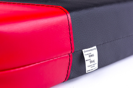 Materac gimnastyczny 200 x 120 x 10 cm skaj R60 czarny