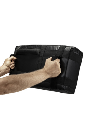 Tarcza profilowana 60 x 30 x 15 cm PVC Carbon