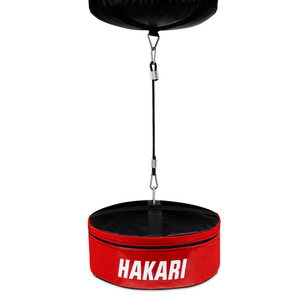 Ring Hakari czerwony obciążenie dolne worka bokserskiego puste