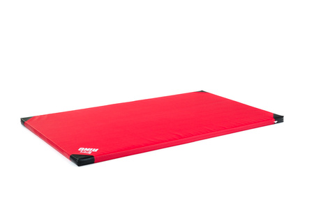 Materac gimnastyczny 200 x 120 x 5 cm PVC T120 czerwony