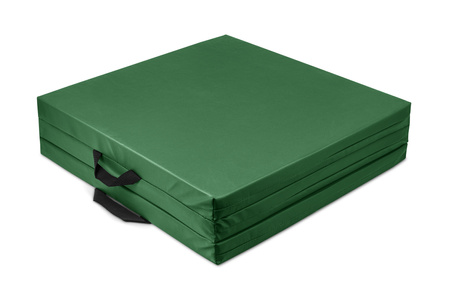 Materac składany 180 x 60 x 5 cm zielony