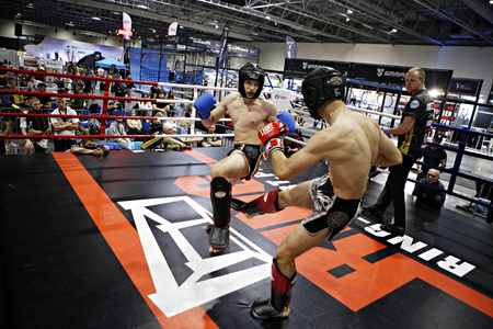 Mata do ringu full color z nadrukiem