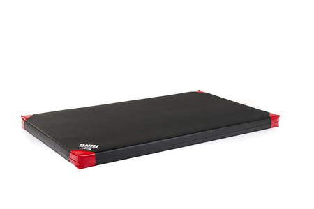 Materac gimnastyczny 200 x 120 x 10 cm PVC R90 czarny
