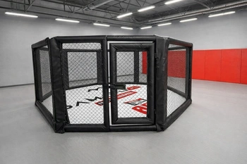 Profesjonalna klatka MMA podłogowa 9 x 9 m