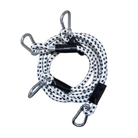 Gruszka bokserska refleksówka skórzana czarno czerwona