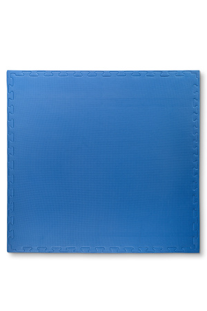 Mata puzzle Eco-Line 100 x 100 x 2 cm niebiesko czerwona