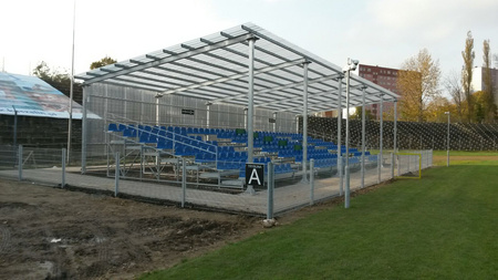 Zadaszenie trybuny (proste)