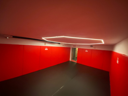 Materac ochronny - Osłony zabezpieczające na ścianę osłona ścienna 200 x 100 x 5 cm