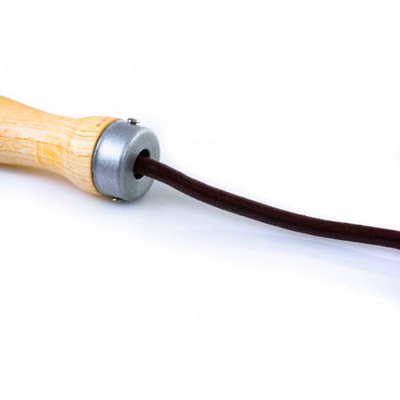 Skakanka drewniana z łożyskiem rzemień