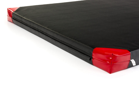 Pokrowiec na materac gimnastyczny 200 x 120 x 5 cm PVC czarny