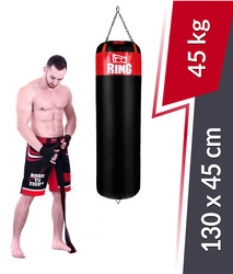 Worek bokserski Kolos 130 x 45 cm 45 kg czerwony